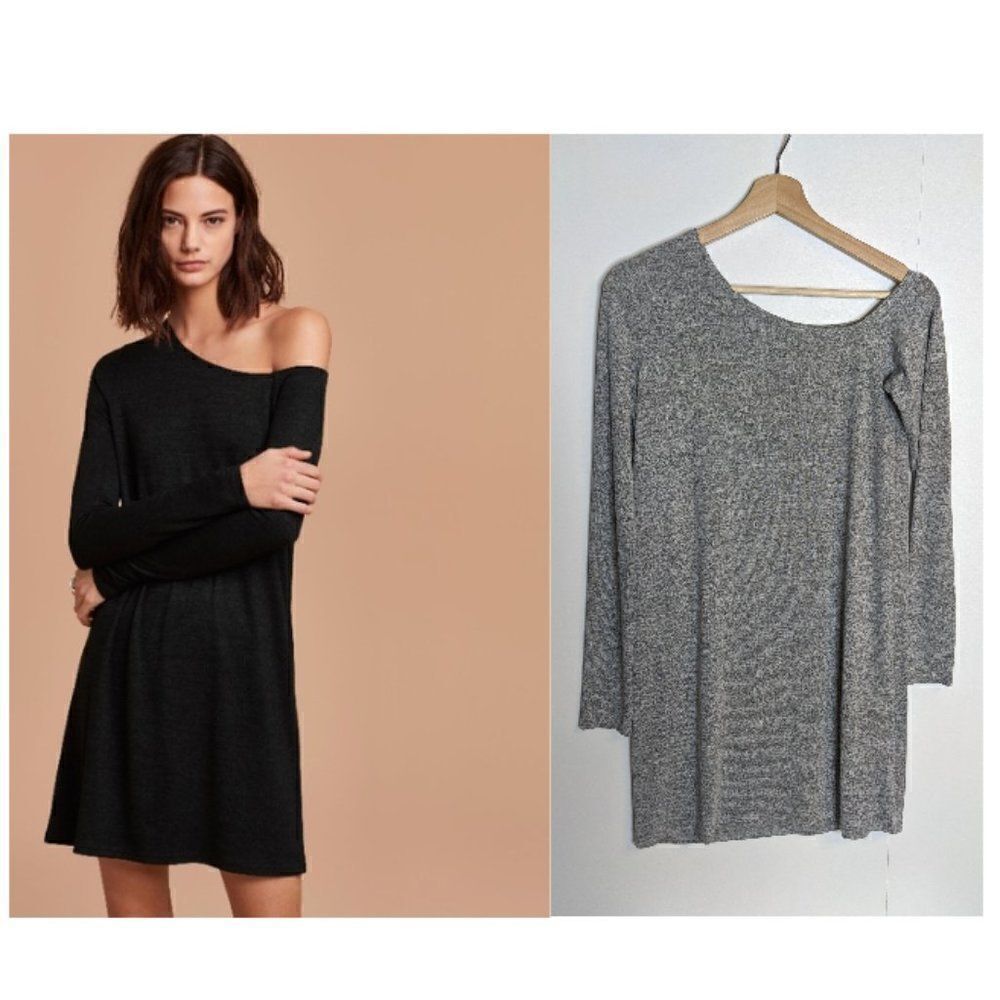 Aritzia Wilfred Free | Brinkley Dress In Heather Grey